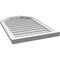 Ekena Millwork Octagonal Top Surface Mount PVC Gable Vent w/ 2"W x 2"P Brickmould Sill Frame, 22"W x 34"H GVPOT22X3403SN - alternate 4